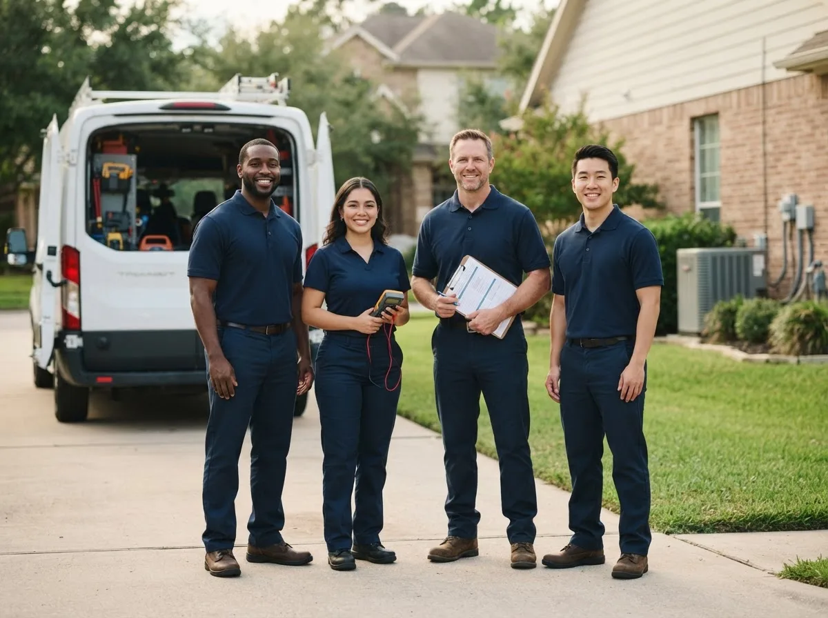 Certified HVAC technician near Red Oak, OK